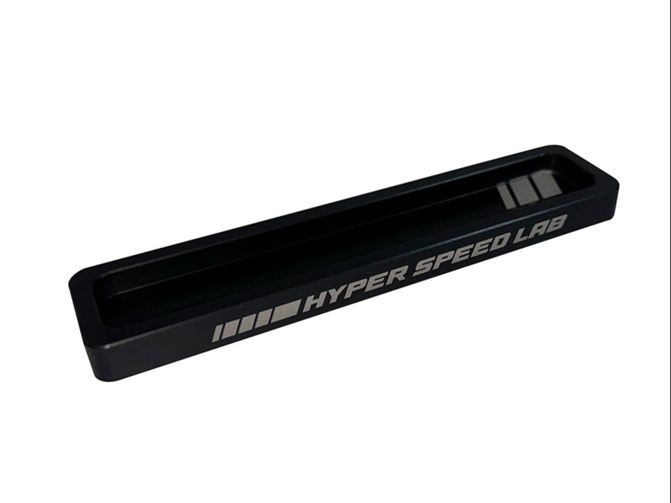 HYPER SPEED LAB: Billet Alloy Parts Tray - Single Pocket
