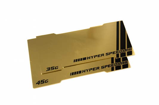 HYPER SPEED LAB Brass Battery Weight Combo Pack (35g + 45g)