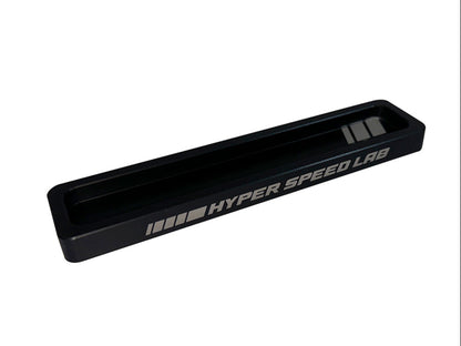 HYPER SPEED LAB: Billet Alloy Parts Tray - Single Pocket